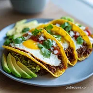Breakfast Tacos Recipe with Eggs in 25 Minutes