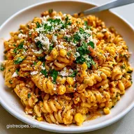 Corn Pasta Salad with Cotija Cheese