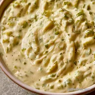 Creamy Queso Blanco Dip with Green Chiles