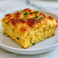Easy Mexican Cornbread with Creamed Corn