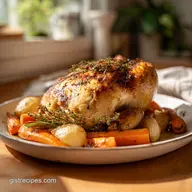 Mothers Day Herb Roasted Chicken for 4 Servings