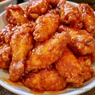 Crispy Honey Sriracha Wings