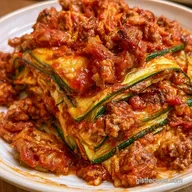 Zucchini Beef Casserole for 6 Servings