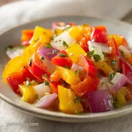 Pickled Pepper Onion Relish: Tangy Crisp