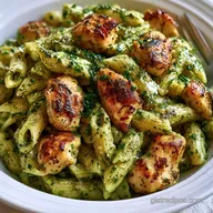 Quick Pesto Chicken Pasta in 25 Minutes