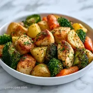 Sheet Pan Chicken for 4 Servings