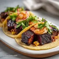 Shrimp and Steak Tacos in 30 Minutes: Pan-Seared and Savory
