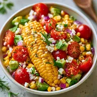 Summer Corn Salad with Feta and Avocado