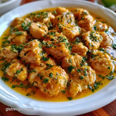 Butter Chicken in 30 Minutes Recipe Card
