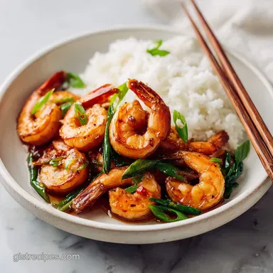 Asian Garlic Shrimp Recipe: Ready in 10 Minutes Recipe Card