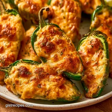 Jalapeño Poppers with Cream Cheese Recipe Card