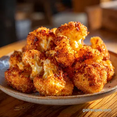 Crispy Baked Bang Bang Cauliflower for 4 Servings