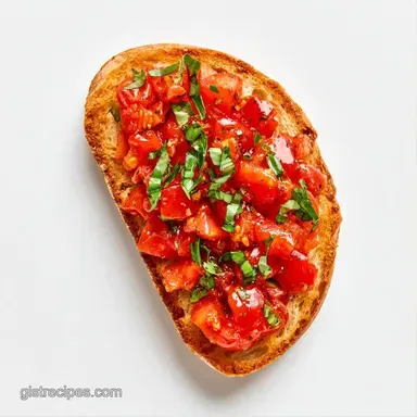 Balsamic Bruschetta in 35 Minutes Recipe Card