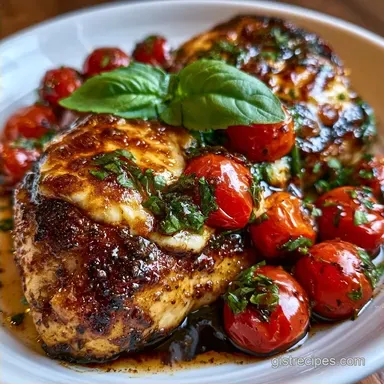 Caprese Chicken in 35 Minutes
