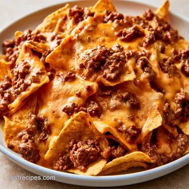 Super Nachos with Ground Beef