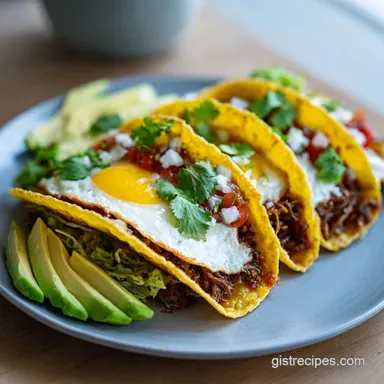 Breakfast Tacos Recipe with Eggs in 25 Minutes