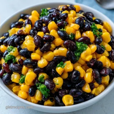 Black Beans and Corn Salad in 15 Minutes