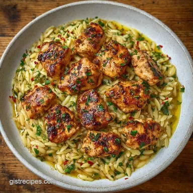 Busy Night Dinner Recipe: One-Pan Recipe Card