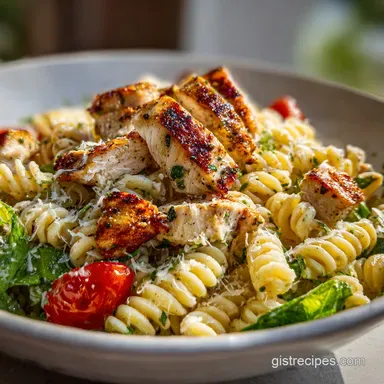 Caesar Pasta Salad with Chicken in 30 Minutes