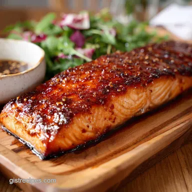Cedar Plank Salmon: Ready in 30 Minutes Recipe Card