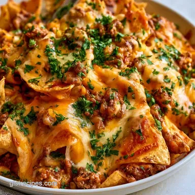 Cheesy Beef Nachos in 30 Minutes