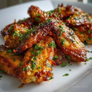 Cowboy Butter Chicken Wings Crispy Baked