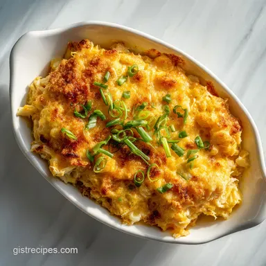 Crab Mac and Cheese with Crispy Crust