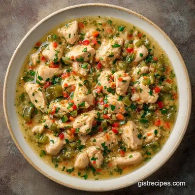 Cream Cheese Chicken Chili in 30 Minutes Recipe Card
