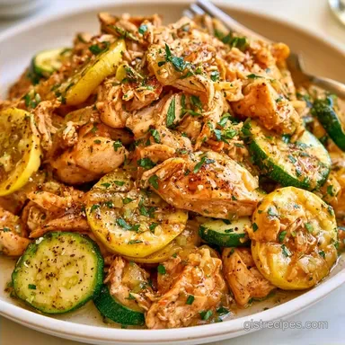 Easy Chicken Zucchini Casserole