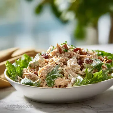 Rotisserie Chicken Salad in 15 Minutes: Creamy and Crisp Recipe Card