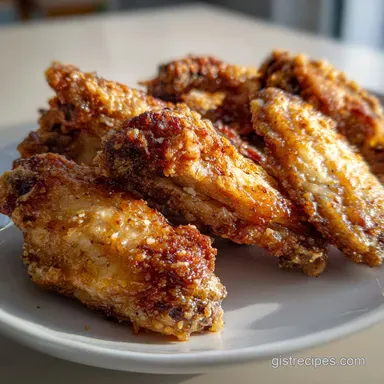 OvenBaked Crispy Chicken Wings: No-Fuss Baking Recipe Card