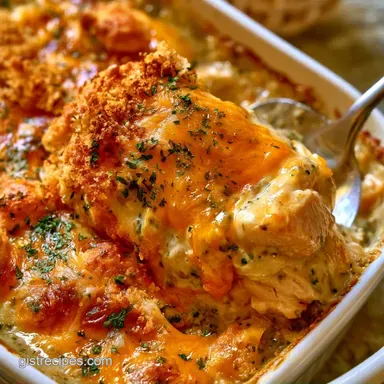 Dolly Parton Casserole with Ritz Crackers