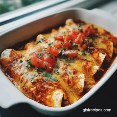Easy Mexican Dinner Idea with Chicken Enchiladas in 40 Minutes