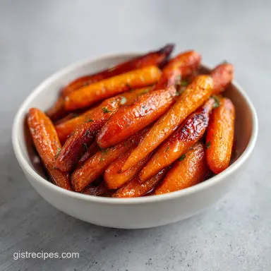 Roasted Carrots for 4 Servings: Caramelized and Savory