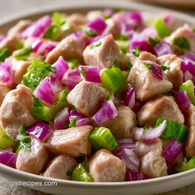 Easy Turkey Salad in 15 Minutes Recipe Card