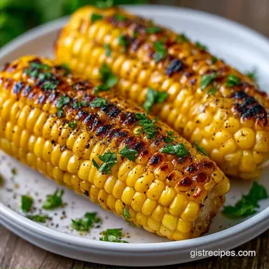 Grilled Corn on the Cob for 4 Servings