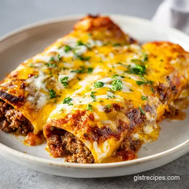 Ground Beef Enchiladas Recipe in 40 Minutes