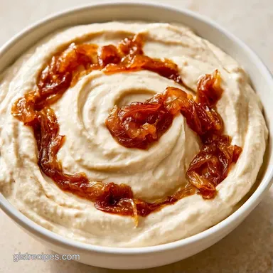 French Onion Dip: Slow-Cooked Recipe Card
