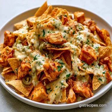 Loaded Chicken Nachos in 20 Minutes