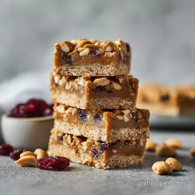 Lunch Lady Cookies: Chewy Peanut Butter Bars in 35 Minutes Recipe Card