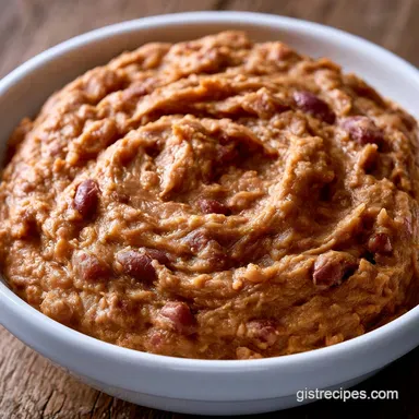Mexican Refried Beans for 16 Servings