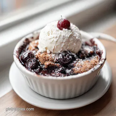 Southern Chocolate Cobbler Recipe for 8 Servings