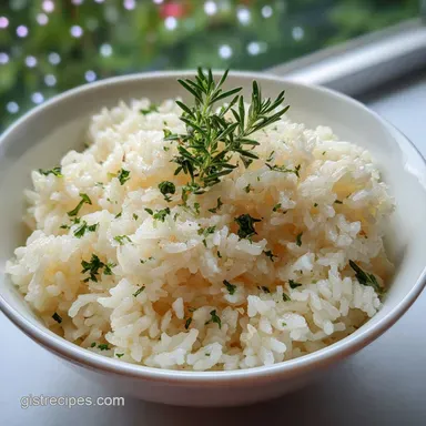 Parmesan Garlic Rice for 4 Servings