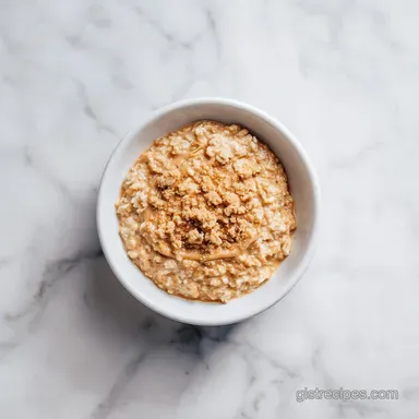 Peanut Butter Oatmeal in 10 Minutes: Silky