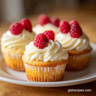 Raspberry Lemon Heaven Cupcakes in 45 Min