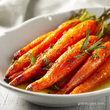 Roasted Carrots for 4 Servings with Mahogany Caramelized Edges