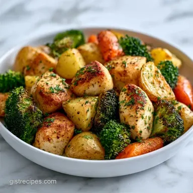 Sheet Pan Chicken for 4 Servings