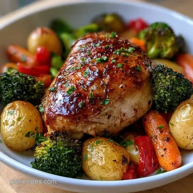 Simple Family Meal for 4 Servings