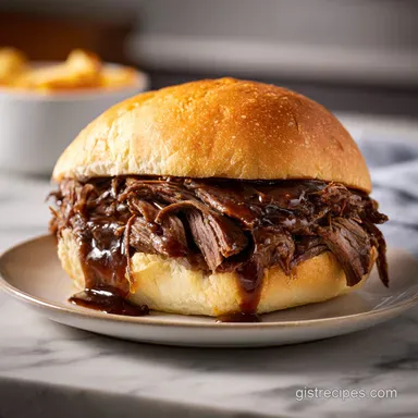 Slow Cooker French Dip Sandwiches for 8 Servings
