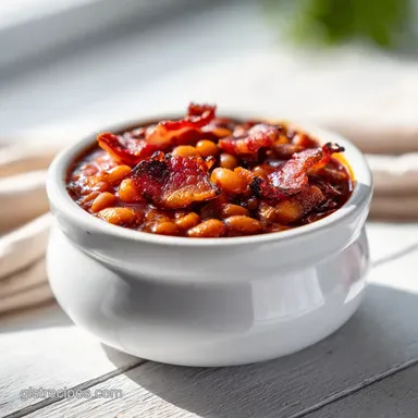 Smoked Baked Beans Recipe for 10 Servings